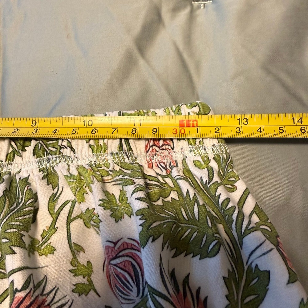 Women's Garnett hill floral print pajama pants 100% organic cotton size medium - Picture 5 of 5